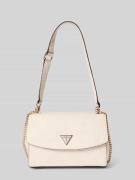 Guess Handtasche mit Label-Applikation Modell 'CRESIDIA II' in Offwhit...