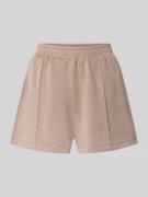 Marc O'Polo Relaxed Fit Shorts mit Modal-Anteil in Taupe, Größe L