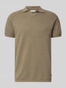 Jack & Jones Regular Fit Poloshirt mit Strukturmuster Modell 'HILL' in...