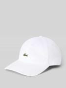 Lacoste Basecap aus reiner Baumwolle in Weiss, Größe 1