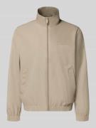 CK Calvin Klein Jacke mit Stekragen und Reißverschluss in Khaki, Größe...