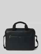 BOSS Umhängetasche mit Label-Detail Modell 'LEWIS' in Black, Größe 1