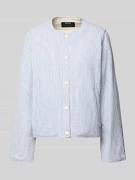 ECOALF Jacke mit Rundhalsausschnitt Modell 'GABI' in Offwhite, Größe L