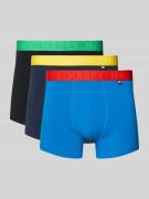 Happy Socks Slim Fit Boxershorts mit Logo-Detail im 3er-Pack in Blau, ...