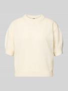 Drykorn Strickpullover aus Alpaka-Mix Modell 'SANIDY' in Offwhite, Grö...