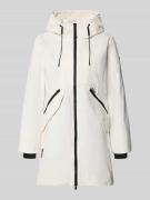 khujo Mantel mit Reißverschlusstaschen Modell 'EIZA' in Offwhite, Größ...
