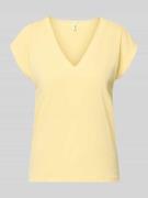 Only Loose Fit T-Shirt aus Modal-Mix Modell 'FREE' in Hellgelb, Größe ...