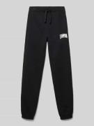 CHAMPION Regular Fit Sweatpants aus Baumwoll-Mix mit Label-Detail in B...