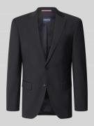 HECHTER PARIS Slim Fit 2-Knopf-Sakko mit Pattentaschen in Black, Größe...