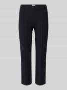 SEDUCTIVE Caprihose mit Längsnähten Modell 'CAPRI' in Black, Größe 34