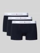 Tommy Hilfiger Trunks aus Baumwoll-Mix im 3er-Pack in Marine, Größe L