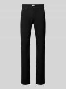 Brax Straight Fit Stoffhose mit 5-Pocket-Design in Black, Größe 33/32