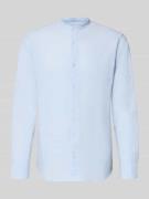 Jack & Jones Freizeithemd mit Leinen-Anteil Modell 'BREEZE' in Hellbla...