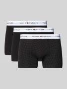 Tommy Hilfiger Trunks aus Baumwoll-Mix im 3er-Pack in Black, Größe L