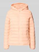 CARS JEANS Steppjacke mit Kapuze Modell 'THELMA' in Apricot, Größe L