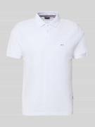 HECHTER PARIS Regular Fit Poloshirt aus Baumwolle in Beige, Größe L