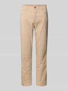 Brax Hose in verkürzter Passform Modell 'Mary' in Beige, Größe 36