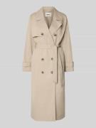 Only Regular Fit Trenchcoat aus recyceltem Material Modell 'DISA LIFE'...