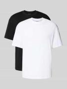 Jack & Jones T-Shirt 2er-Set mit Rundhalsausschnitt Modell 'BRADLEY' i...