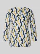 Soyaconcept T-Shirt mit 3/4-Arm Modell 'FELICITY' in Hellblau, Größe L