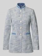 WHITE LABEL Blazer mit Stehkragen und aufgesetzten Eingrifftaschen in ...