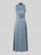 Drykorn Midikleid mit Stehkragen Modell 'AMABEL' in Bleu, Größe 34