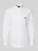 Polo Ralph Lauren Regular Fit Freizeithemd aus reiner Baumwolle in Wei...