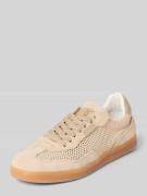 Steve Madden Sneaker aus Leder mit Schnürung Modell 'Estella' in Sand,...