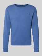 Polo Ralph Lauren Regular Fit Sweatshirt aus Baumwoll-Mix in Blau, Grö...