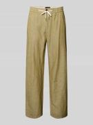 Scotch & Soda Hose mit Leinen-Anteil und französischen Eingrifftaschen...