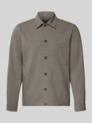 Marc O'Polo Regular Fit Hemdjacke aus Baumwoll-Mix mit Viskose-Anteil ...