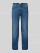 Jack & Jones Straight Fit Jeans im 5-Pocket-Design Modell 'Clark' in J...