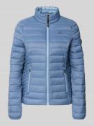 Superdry Steppjacke mit Logo-Stitching Modell 'FUJI' in Blau, Größe L