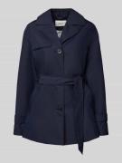 s.Oliver RED LABEL Regular Fit Trenchcoat aus Baumwoll-Mix in Marine, ...