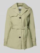 s.Oliver RED LABEL Regular Fit Trenchcoat aus Baumwoll-Mix in Khaki, G...