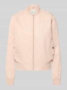 CARS JEANS Regular Fit Jacke mit Stehkragen Modell 'Zaymi' in Lachs, G...