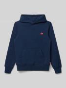 Levi’s® Kids Regular Fit Hoodie aus Baumwoll-Mix in Marine, Größe 140