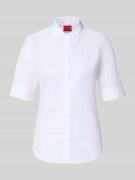 HUGO Oversized Hemdbluse aus reiner Baumwolle Modell 'The Summer Shirt...