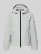 ECOALF Jacke mit Kapuze und Eingrifftaschen Modell 'VENU' in Hellblau,...