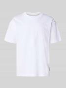 Marc O'Polo Relaxed Fit T-Shirt aus reiner Baumwolle in Weiss, Größe M