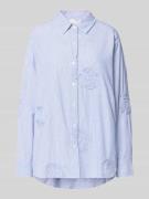 Neo Noir Relaxed Fit Bluse mit Streifenmuster Modell 'Dalma Dori' in B...