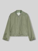 Marc O'Polo Regular Fit Blouson mit Baseball-Kragen in Gruen, Größe 34