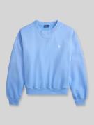 Polo Ralph Lauren Comfort Fit Sweatshirt aus Baumwoll-Mix in Hellblau,...