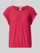 ZABAIONE Regular Fit T-Shirt mit Lochmuster Modell 'Ruth' in Pink, Grö...