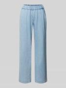 TONI Wide Fit Jeans mit Leinen-Lyocell-Anteil Modell 'Pia' in Hellblau...
