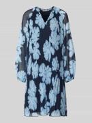 Christian Berg Cocktail Knielanges Cocktailkleid mit Plisseefalten und...