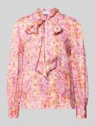 Rich & Royal Relaxed Fit Hemdbluse aus reiner Viskose in Rosa, Größe 3...