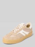 Marc O'Polo Low Top Sneaker aus echtem Leder-Textil-Mix Modell 'Cortne...