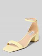 Steve Madden Sandalette aus Leder mit Blockabsatz Modell 'Gena' in GEL...