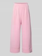 Rich & Royal Sweatpants mit elastischem Bund in Rosa, Größe L
